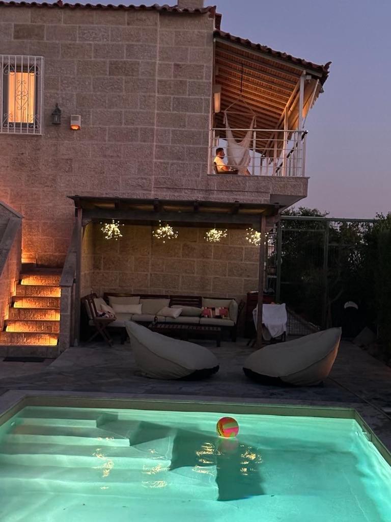 Villa Agia Marina 5M Walk To The Beach With Private Pool Dış mekan fotoğraf